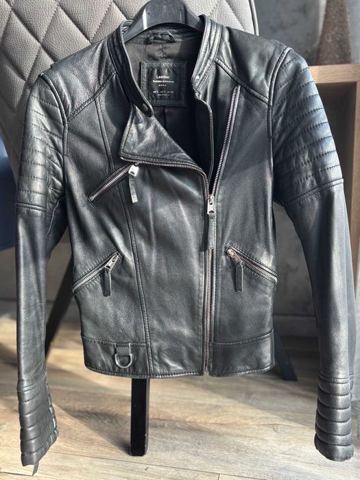 Дамско яке Естествена Кожа, ZARA, S
