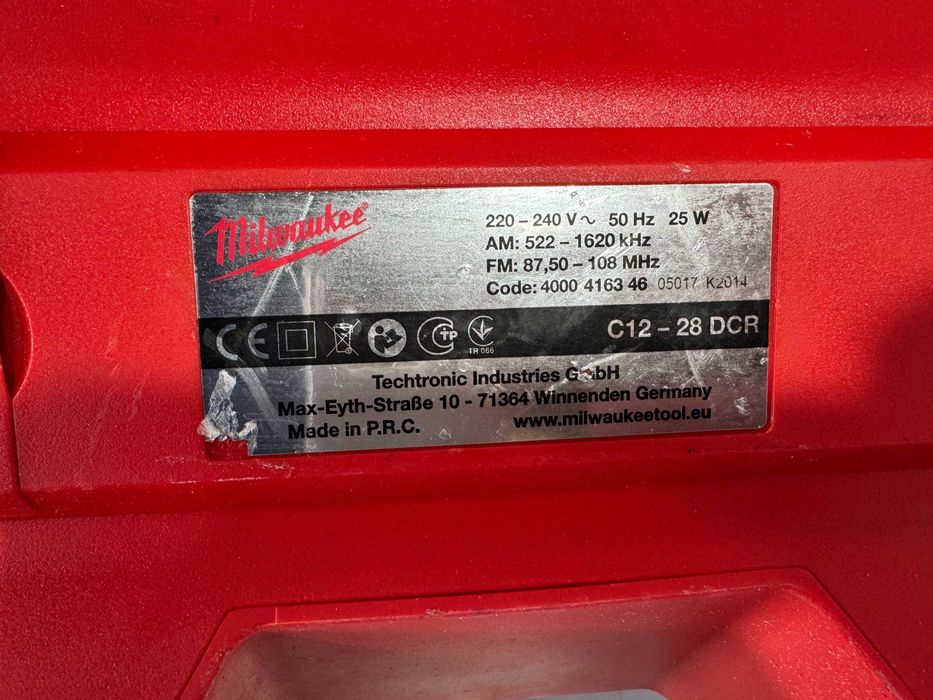 Радио - Milwaukee C12-28 DCR