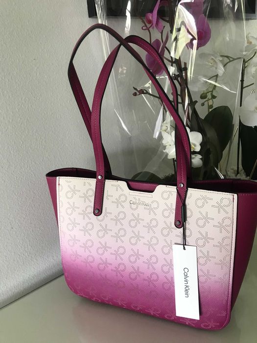 Нова оригинална кожена Calvin Klein-USA голям размер
