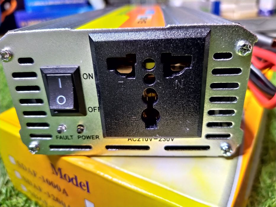 Invertor Auto 1000W 12V-230V AC, 220V Camping, Pescuit