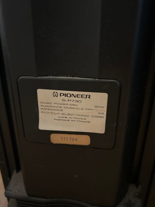 Boxe Pioneer 2x60w