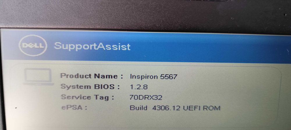 Dell Inspiron 5567-Intel i5-7200u-ddr4
