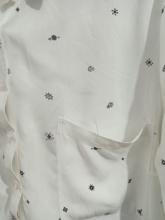 Cămașă albă cu mânecă lungă, mărimea XL