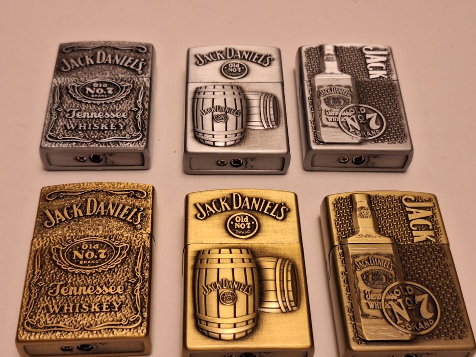 Газови метални запалки Jack Daniel's  ( 3 броя-20лв.)