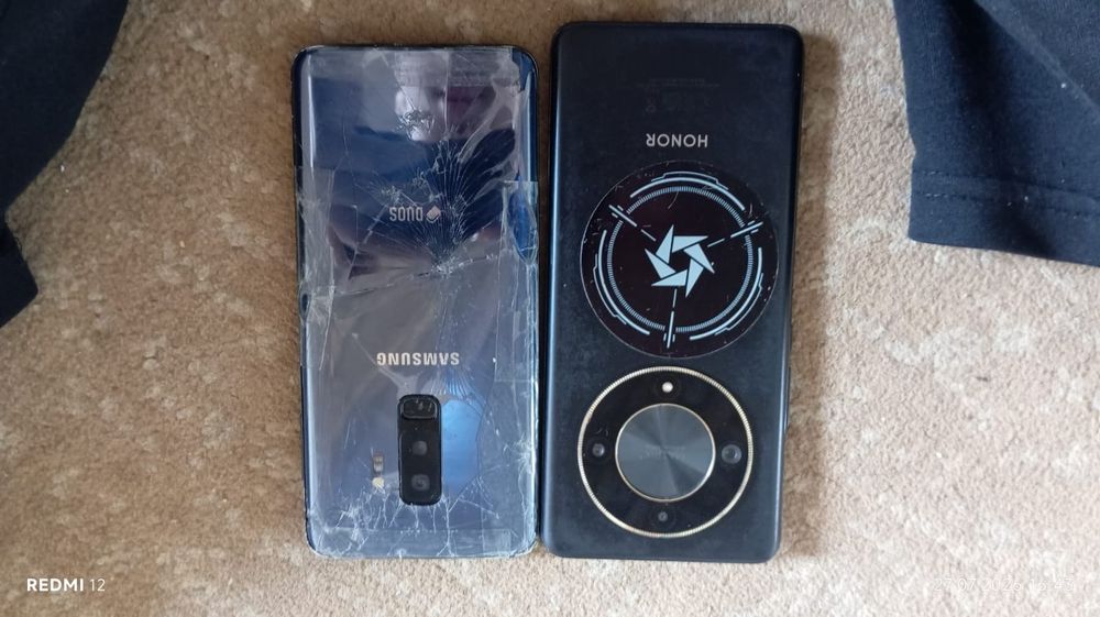 Honor x9b and Samsung s9 plus