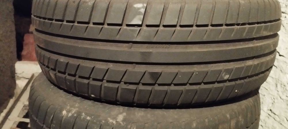 Vand jante originale Passat cu anvelope vară