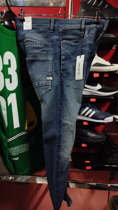 Оригинални дънки G-Star Raw D-Staq W31 W32 W33 W34 W36 нови мъжки 3D Slim