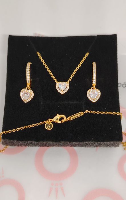 Set Nou  Pandora Moments Elevanted  silver gold Ale