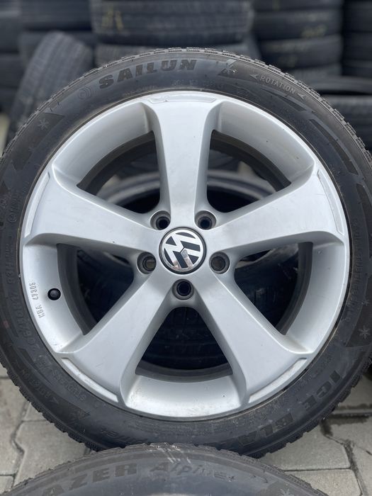 Jante Vw Eos Scirocco Passat +anvelope 205 50 17