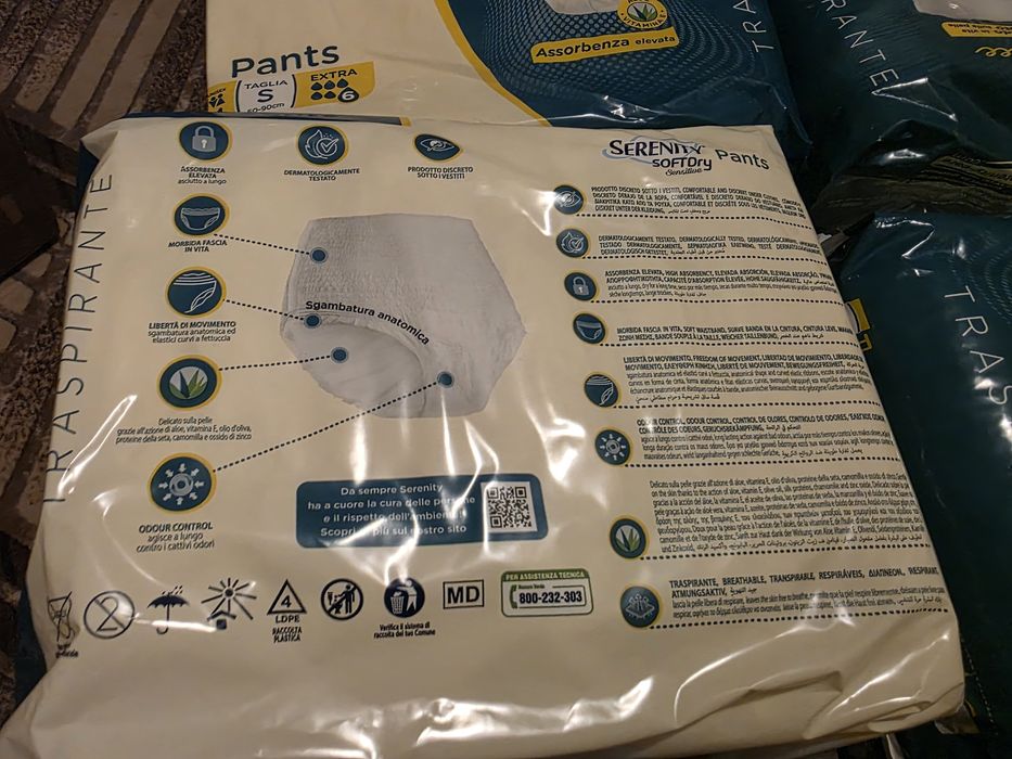 Pampers adulți marimea s