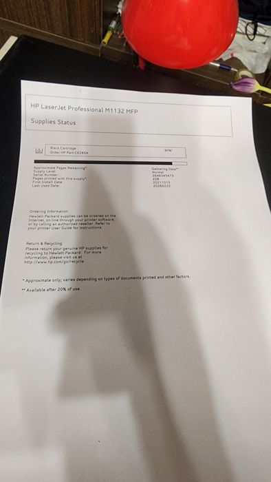 МФУ Hp LaserJet M1132 MFP