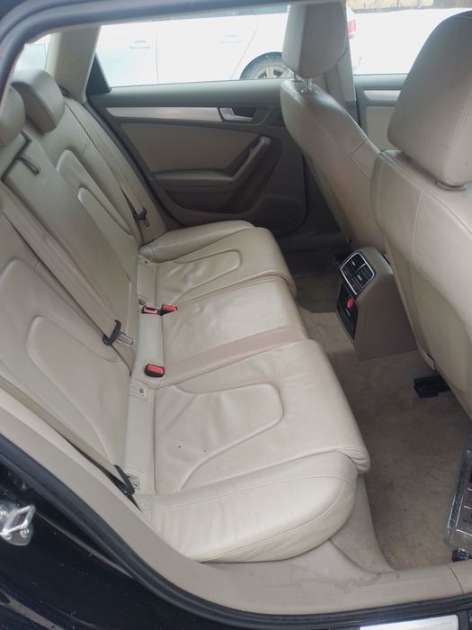 Interior piele crem Audi A4 B8 scaune/ bancheta