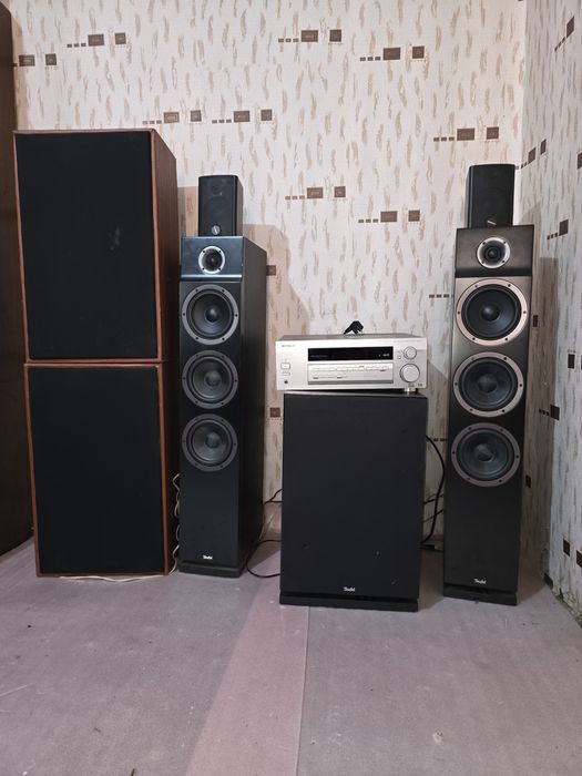 Teufel Тонколини и Бас каса +УСИЛВАТЕЛ