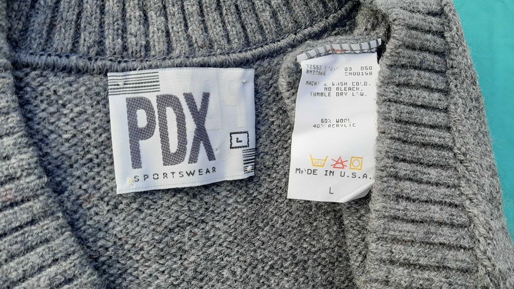 2 x veste barbatesti, noi, lana 60%, L, SUA