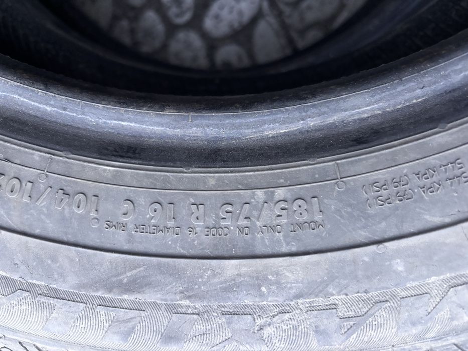 185/75/16с летние 2 шины на газель