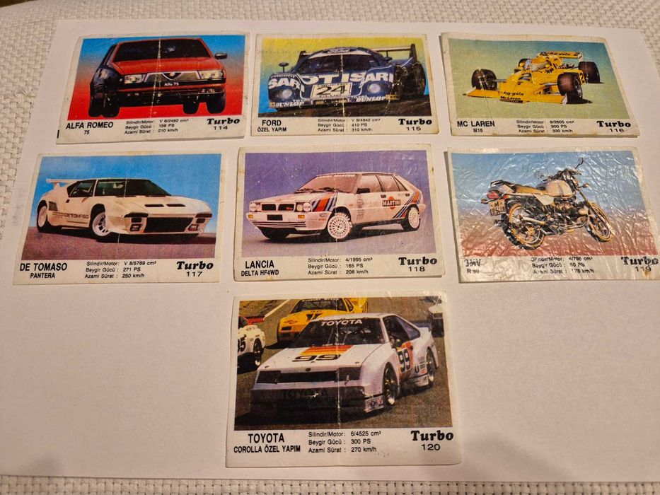 Colectie turbo [51-120] + alte serii incomplete
