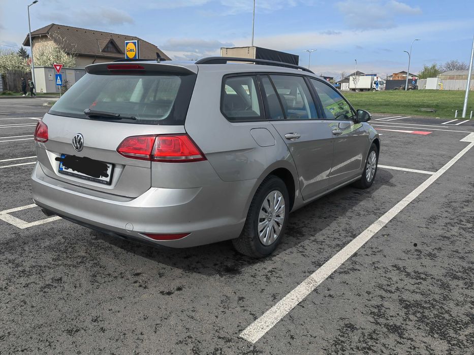 Golf 7 , Variant 1,6 TDI, gri argintiu, 2014, 226000 km