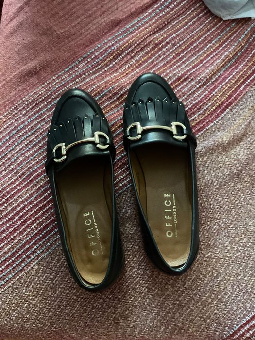 Елегантни обувки естествена кожа