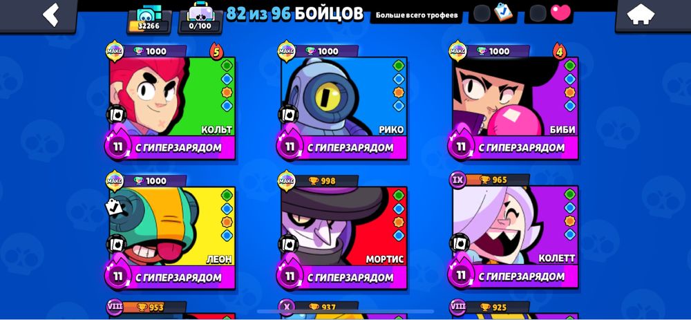 Аккаунт бравл старс