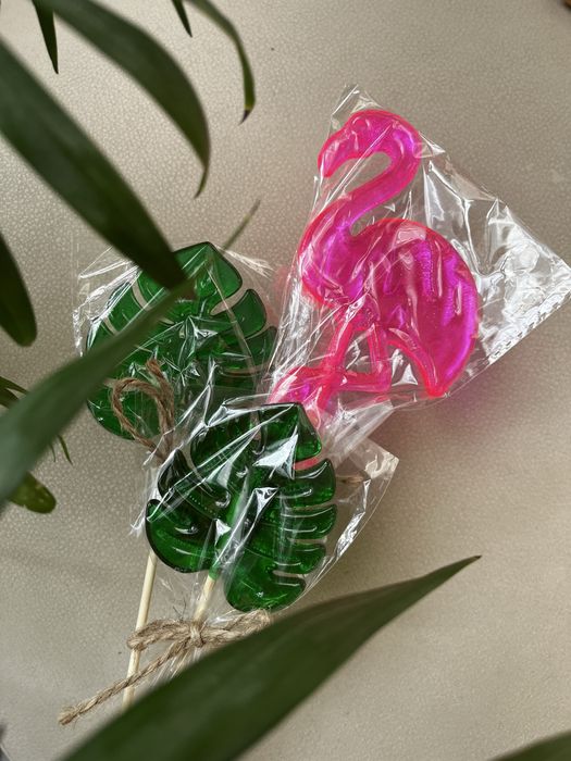 Леденцы из изомальта ручной работы