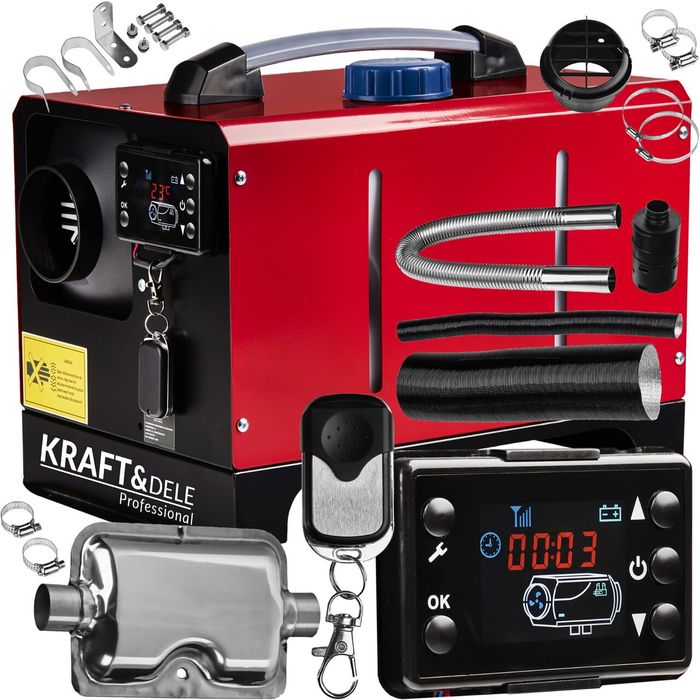 Sirocou portabil pe motorina, aeroterma 9 kw, incalzitor stationar,