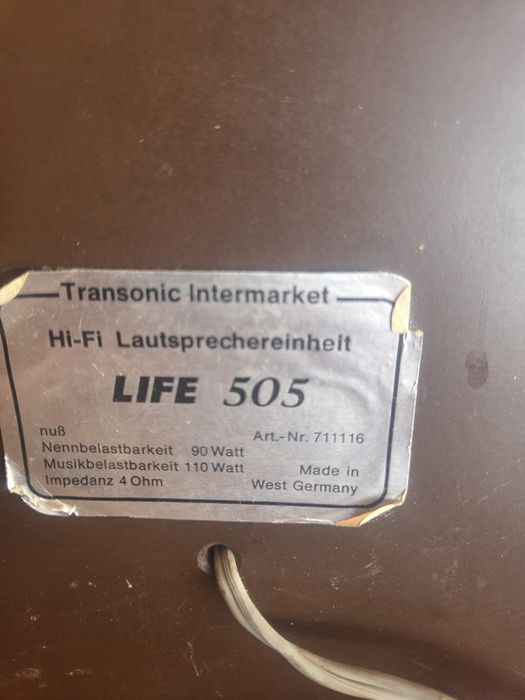 Vand boxe Life 505