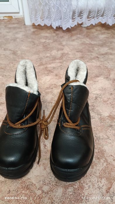 Рабочие ботинки, зимние