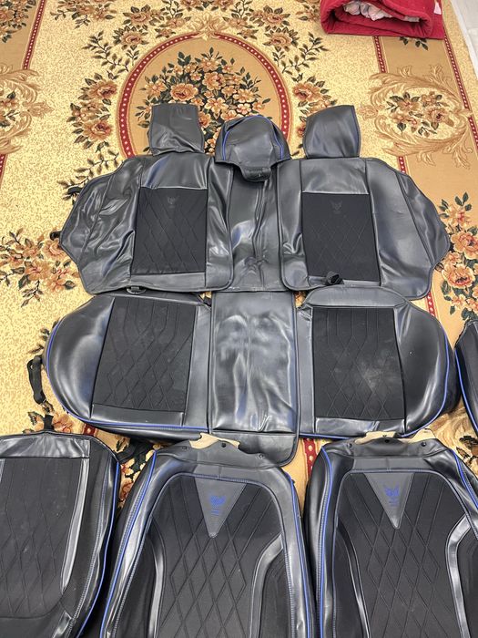 Кожанные чехлы на Kia Rio