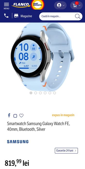 Ceas Samsung Galaxy Watch FE