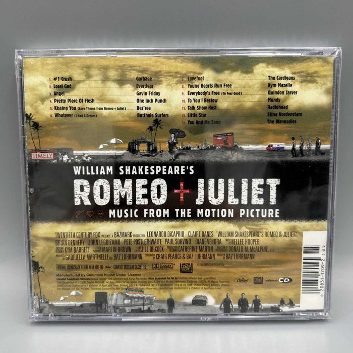 CD original Share William Shakespeare's Romeo + Juliet: Music  1996 stare nou