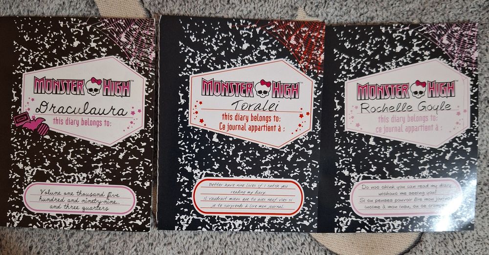 Дневники репро Monster high