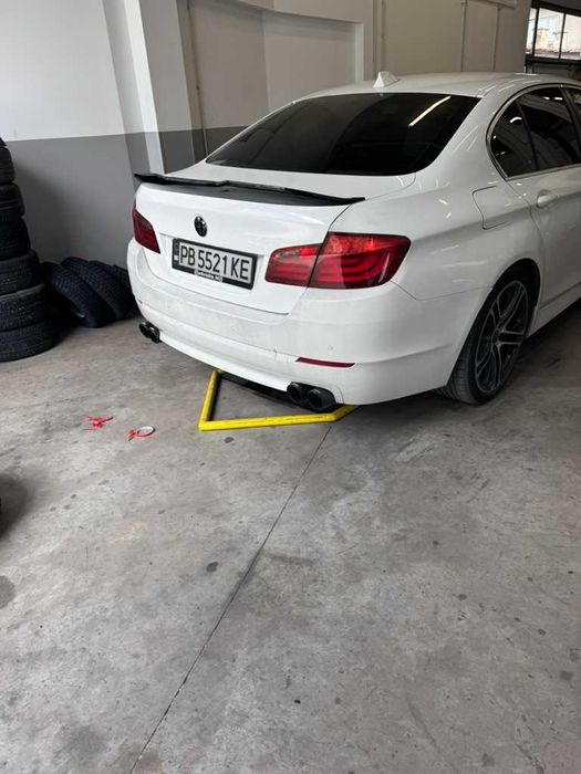 Лип спойлер PSM за Bmw F10 (2010-2016), черен гланц, бмв ф10 добавка