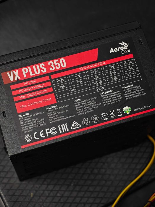 Блоки питания для пк  450-400 ватт 8pin GPU 6pin GPU Кабели питания ПК