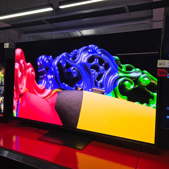 Smart TV SAMSUNG OLED 55S92C 138cm 4K 144Hz QD-OLED Neural Quantum 4K Dolby Atmos LaserSlim Tizen WiFi Clasa G Garantie Reselecto