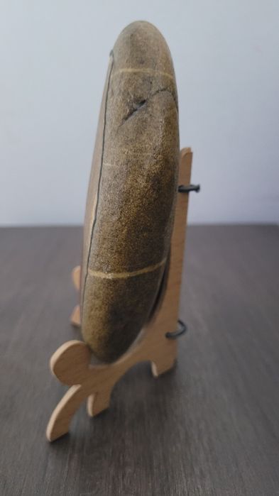 Icoana pictata manual pe piatra- unicat