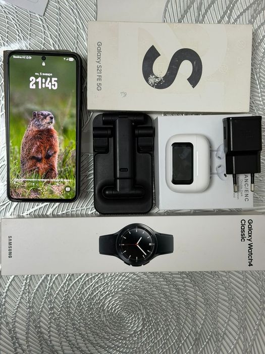 Galaxy s21 fe/Galaxy watch4