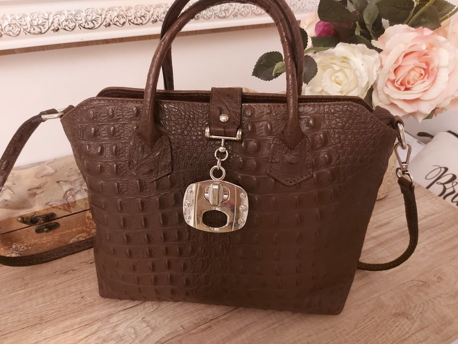 Чанта от естествена кожа