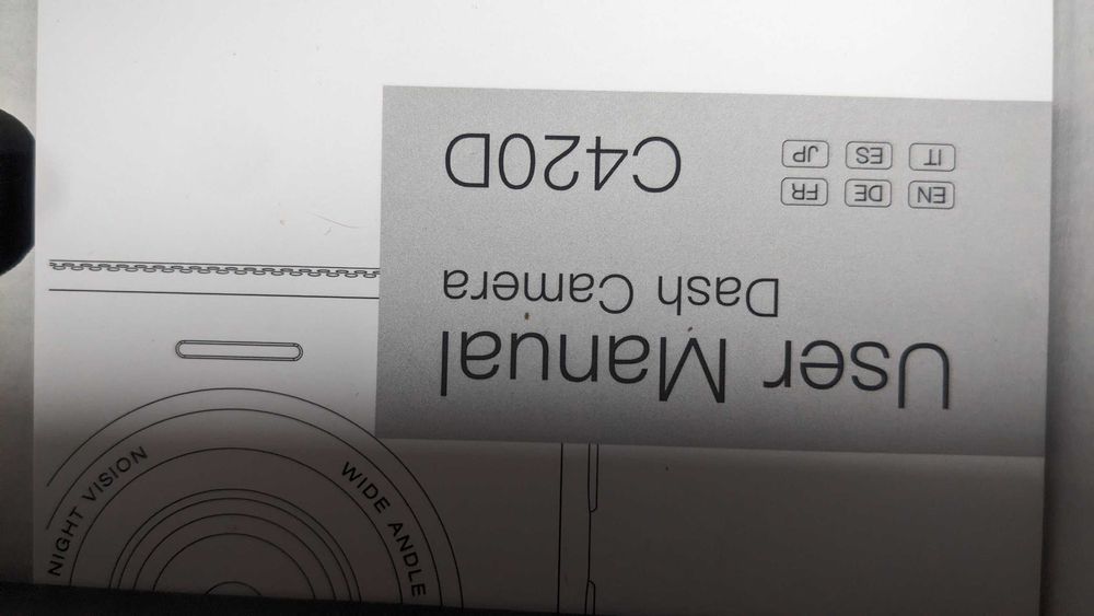 Camera auto DVR Dubla Apeman C420D, Full HD, 170 grade Parking guard