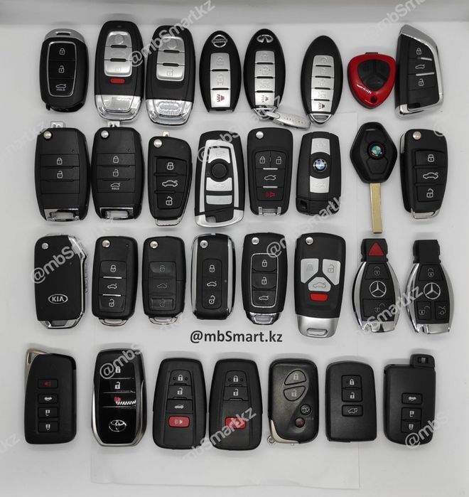 Восстановление автоключей Toyota Lexus BMW Hyundai Kia Mitsubishi