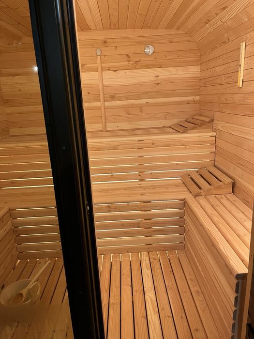 Сауна тип бъчва, руска баня ,парна баня,външна сауна