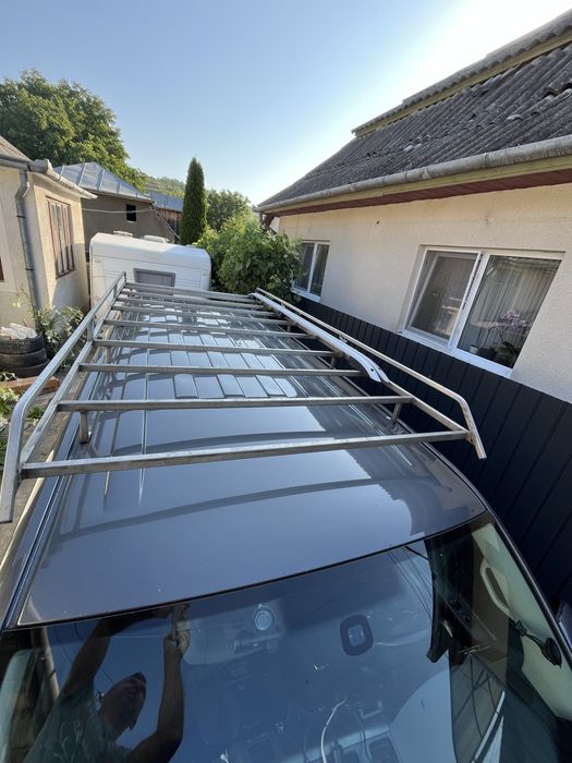 Porbagaj INOX  pentru VolkswagenTransporterT5 L2