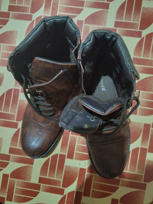 Мъжки кожени боти