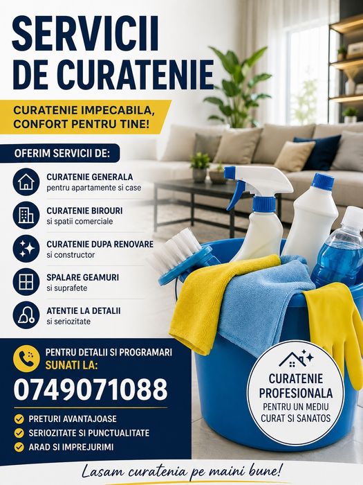 Serviciu de curatenie
