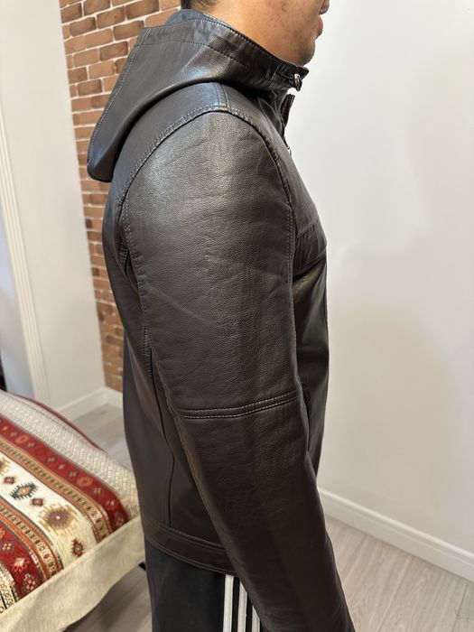 Кожаная куртка  мужская