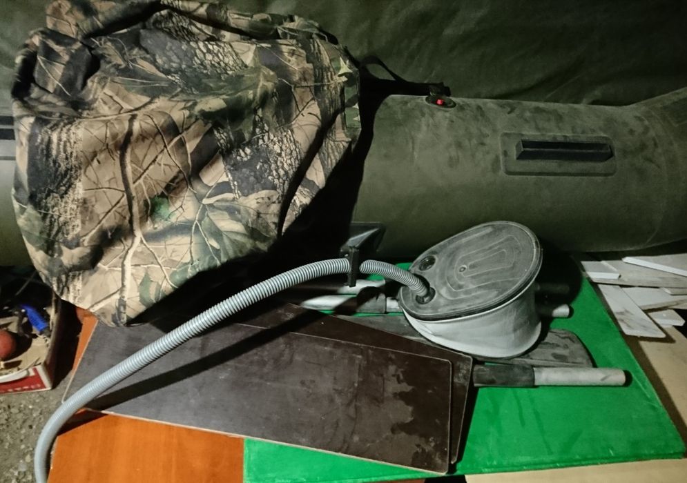 Лодка ПВХ 2 местная Инзер РФ