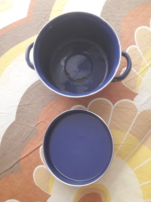 Кастрюля эмалированная 1 литр