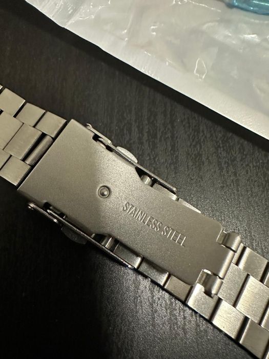Curea ceas 22 mm din otel inoxidabil pentru ceas Seiko, Orient etc + cutie depozitare ceasuri