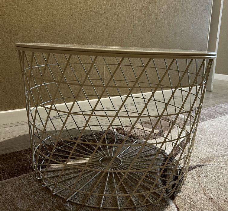 Столик корзина Икеа