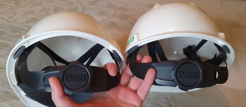 Cască de protecție reglabilă MSA V-Gard alba 1 bucata NOUA