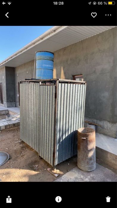 Летний душ для дома